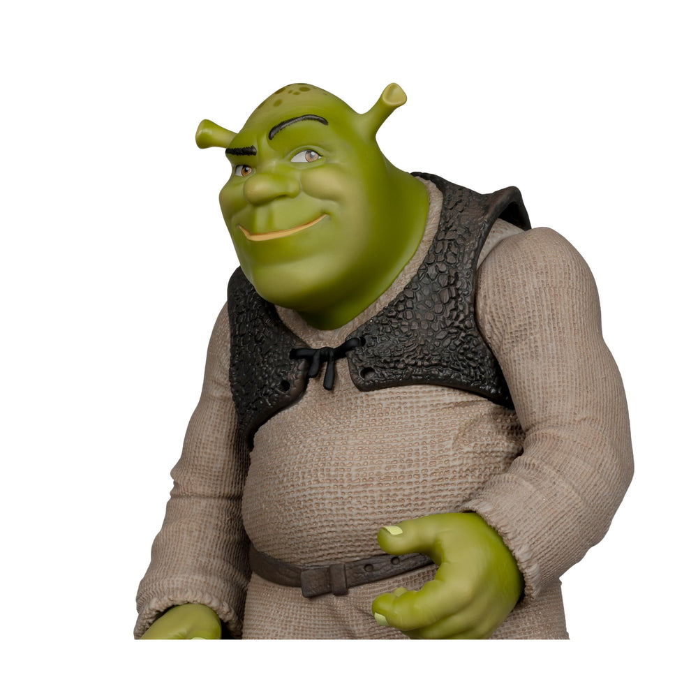 Shrek figure on sturdy base enables stable posing and easy display