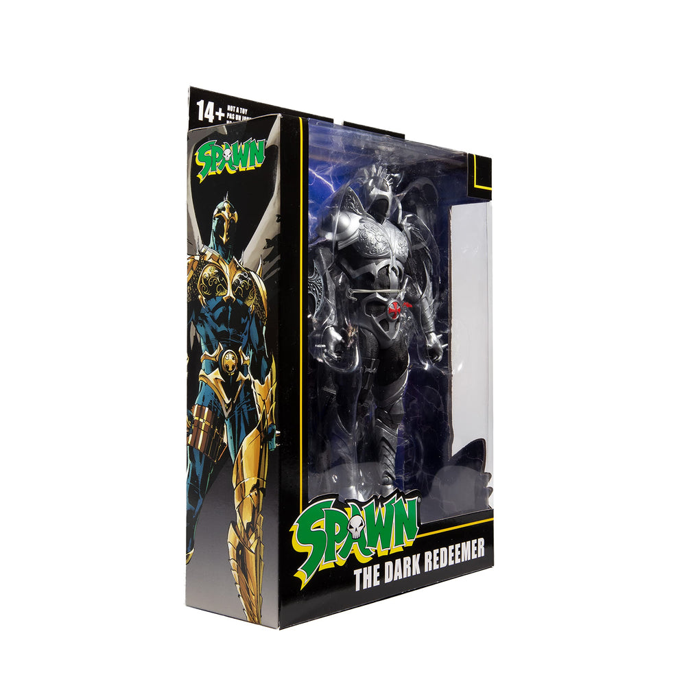 McFarlane Toys Spawn The Dark Redeemer metallic hues enhance display appeal