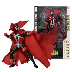 McFarlane Toys Spawn Elite Edition display base supports dynamic stances.