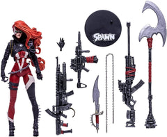 McFarlane Toys Spawn She Spawn with eight accessories for display storytelling