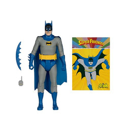 McFarlane Toys Super Friends Bizarro Batman articulation pose showcases 12 moving parts.