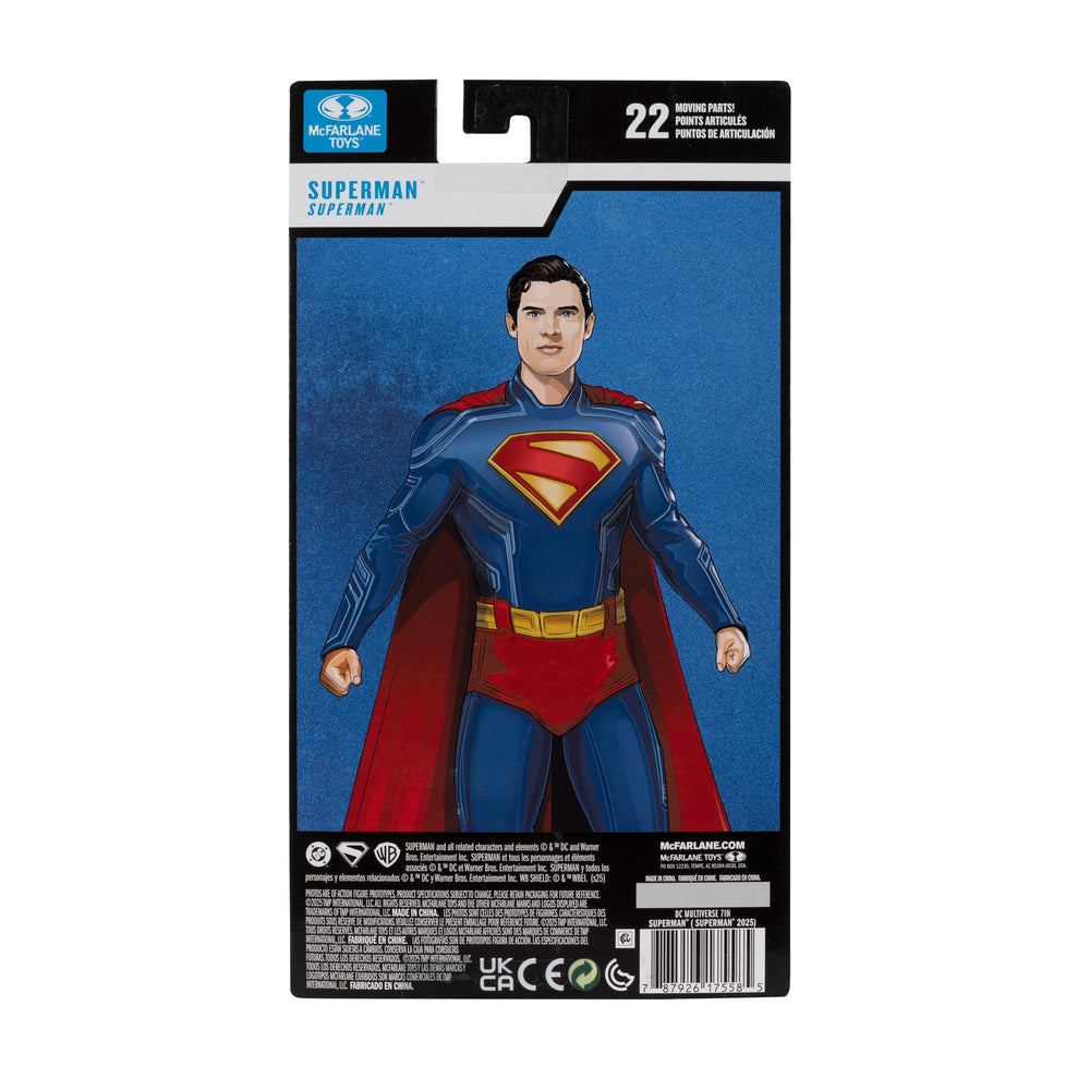 McFarlane Toys Superman 2025 collectible for DC fans.