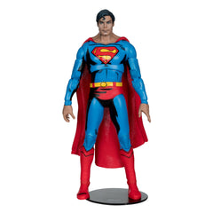 McFarlane Toys Superman ’78 display base supports steady, museum-worthy posing.