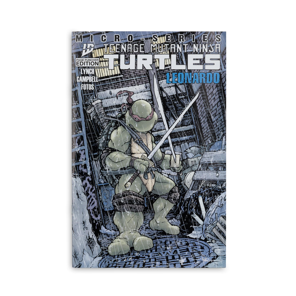 McFarlane Toys Leonardo IDW-inspired artwork for faithful recreations