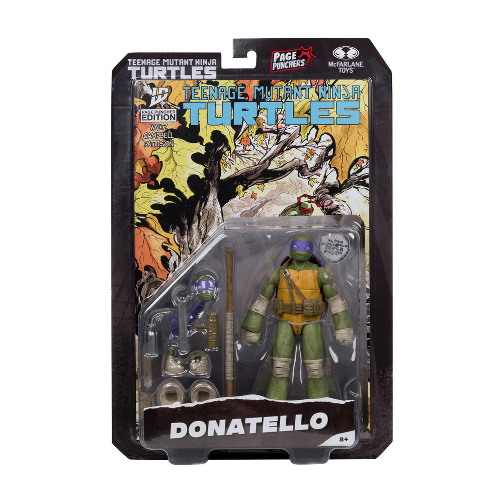 McFarlane Toys Page Punchers blister card packaging for display