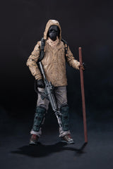 Display-ready Morgan Jones collection with other Walking Dead figures