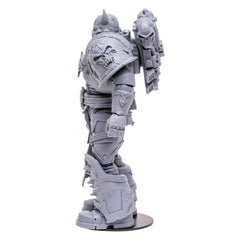McFarlane Toys Warhammer 40K AP Variant base provides stable display.