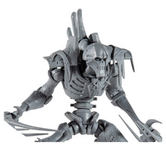 McFarlane Toys Necron Flayed One head detail for display and painting