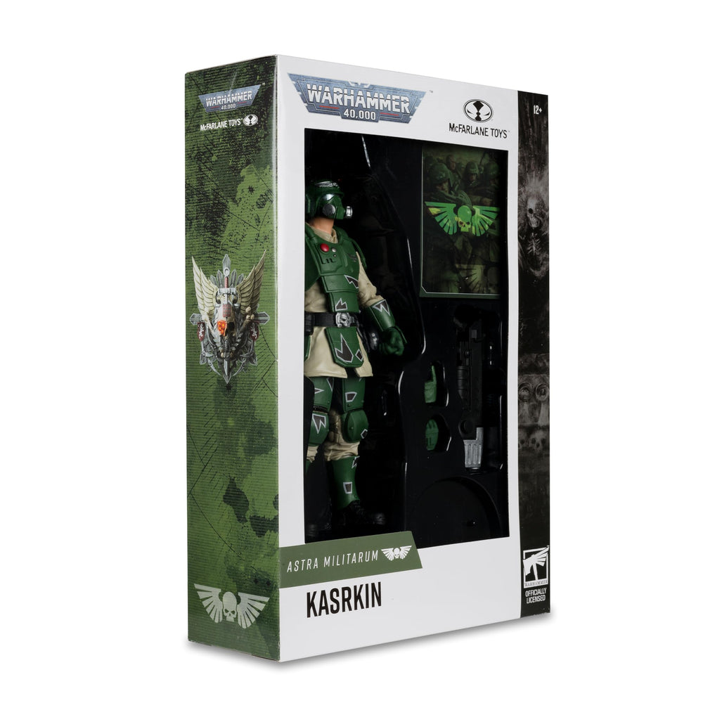 McFarlane Toys Kasrkin diorama-ready figure for scene building.