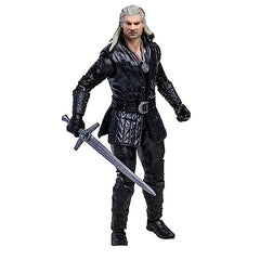 Geralt and Ciri with dual swords for authentic action poses.