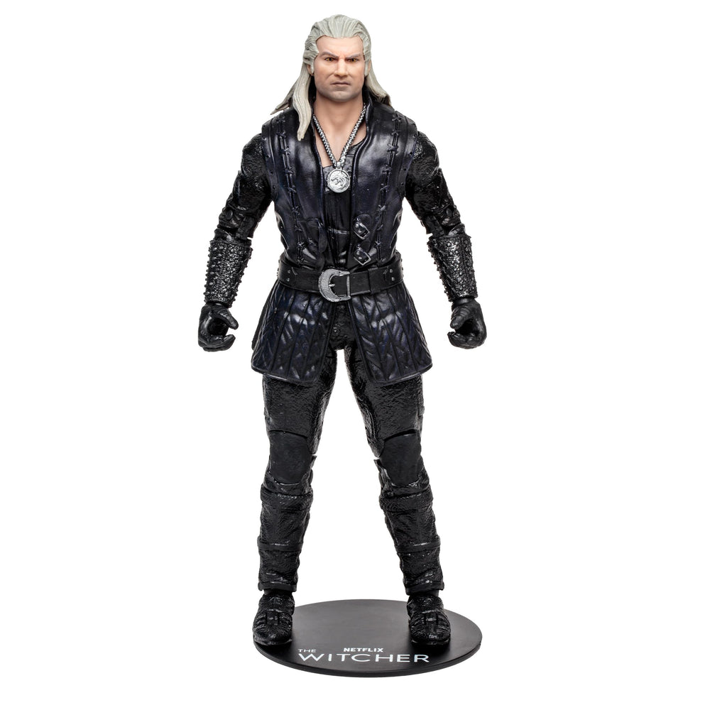 McFarlane Witcher window box packaging enhances display appeal.
