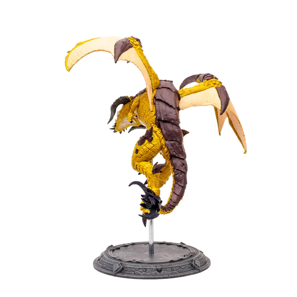 McFarlane Toys World of Warcraft display shelf setup for two-drake setup