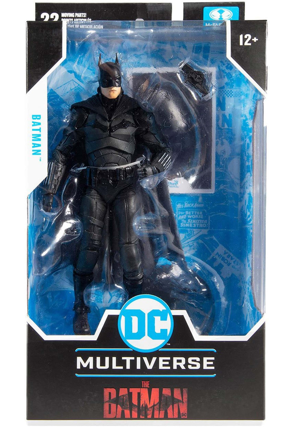 Packaging imagery showing figure and accessories.
