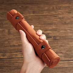 Modern McGregri backgammon design makes a stylish travel gift for board game lovers.