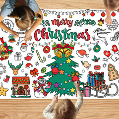 Mchochy giant coloring poster 30x72 inches offers a shared creative activity for kids at home or school.