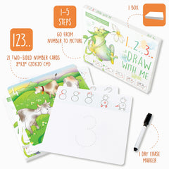 MD CREATIVE erasable marker allows repeated practice without waste