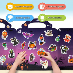 MDCGFOD portable sticker book handle makes it easy to carry.
