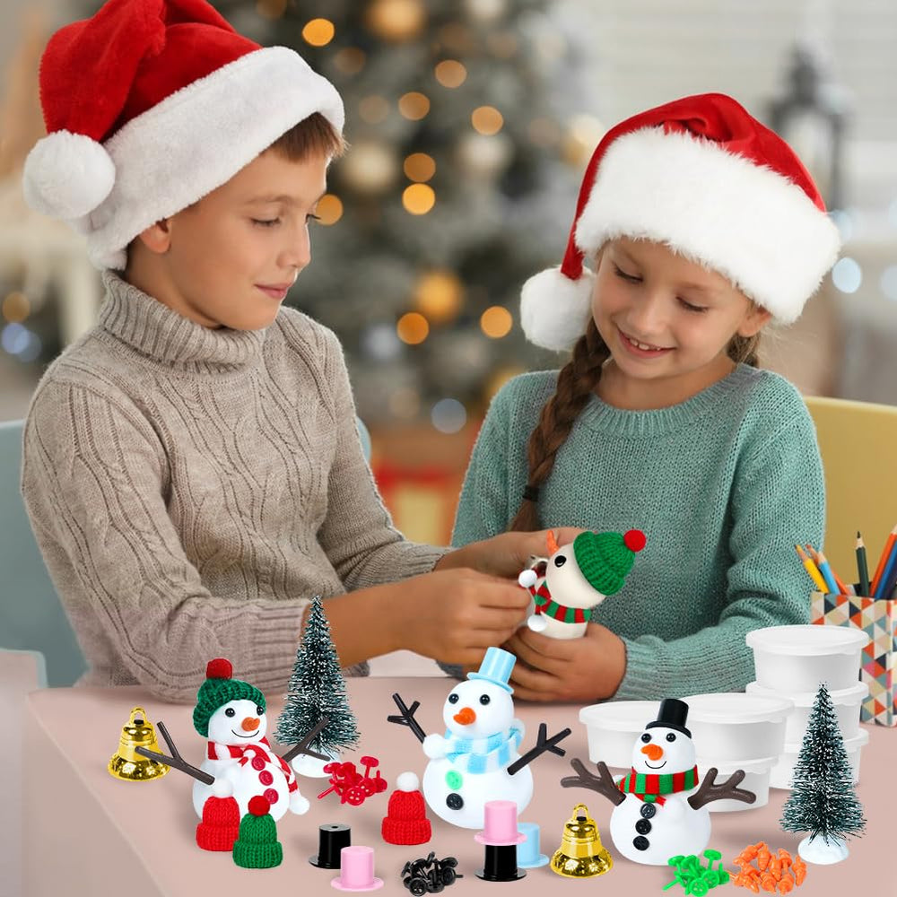 MDCGFOD Snowman decor setup showing a festive winter display.