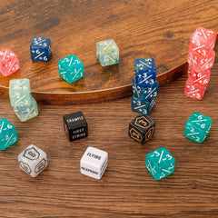MDDSHGG minus dice counters simplify scorekeeping between turns.