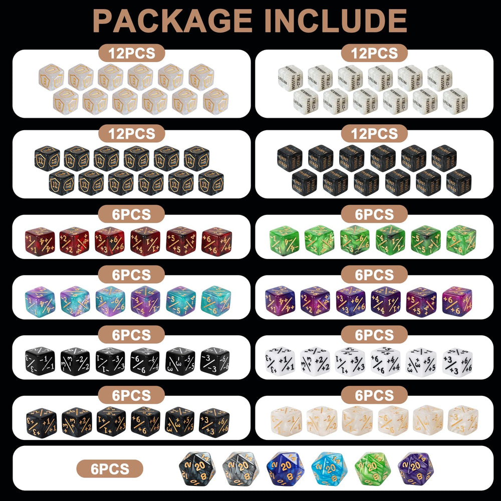 MDDSHGG first-strike keyword dice for quick combat reference.