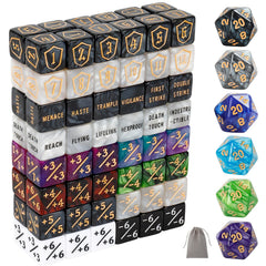 MDDSHGG shield dice counters for easy life and shield tracking in MTG.