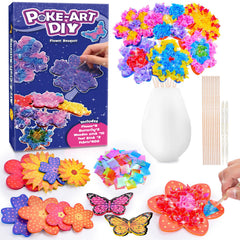MDINGTD flower bouquet kit with eight blooms for imaginative crafting