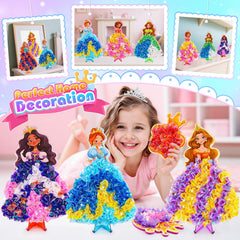 MDINGTD Poke Art Princess kit wand and star add sparkle to pretend play.