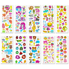 Meafeng 3D stickers candies add colorful accents to crafts
