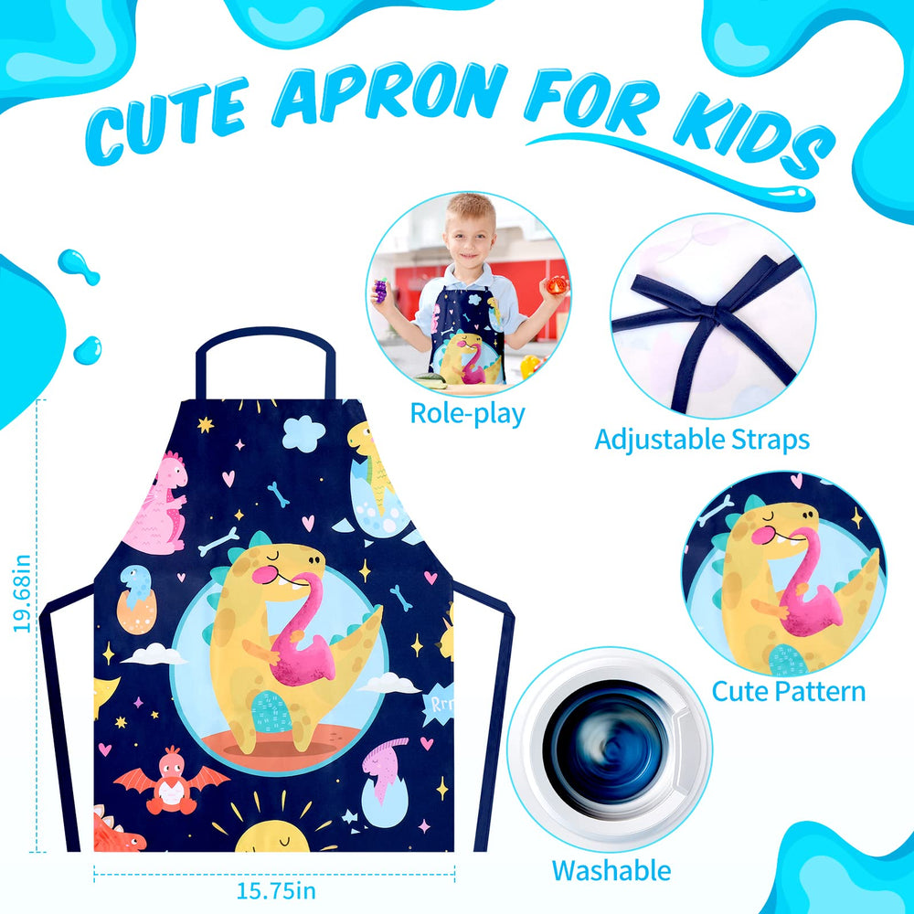 Meaicezli kids apron enhances role-play chef experiences