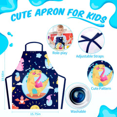 Meaicezli kids apron enhances role-play chef experiences