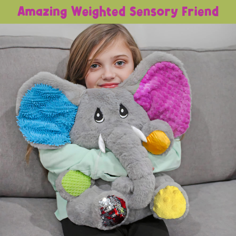 MEAVIA Ellie crinkle ears texture invites tactile sensory exploration during play