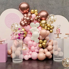 MEBAY gold confetti 12in balloon adds festive texture