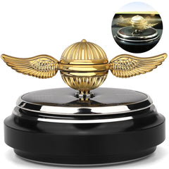 Mechaniker car air freshener with solar spinning wings adds dynamic, eco-friendly decor to your dashboard.