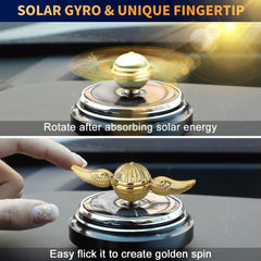 Mechaniker dashboard ornament showing sunlit rotation for a lively, energy-free display.