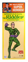 Mego Riddler 50th Anniversary 26-points articulation enables expressive poses