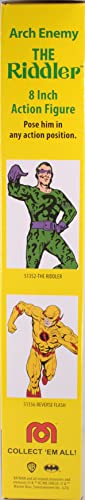 Mego Riddler 50th Anniversary back view showcasing retro silhouette