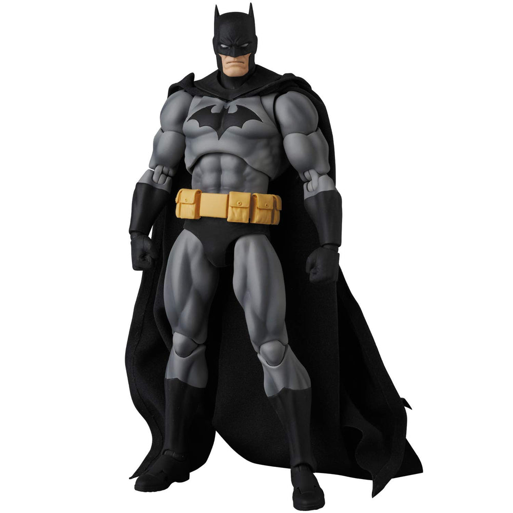 Medicom Batman Hush Mafex detailed articulation for action scenes.