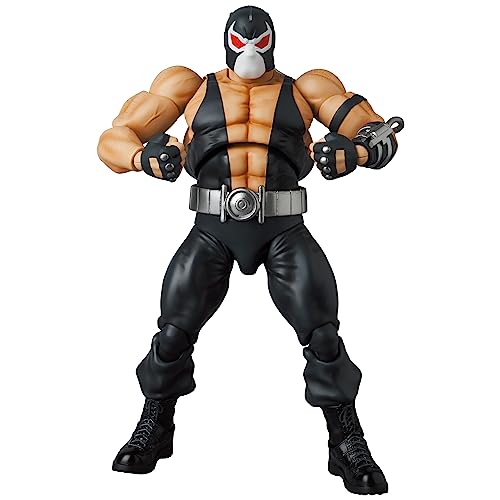 Medicom Batman Knightfall Bane MAFEX stand/display setup