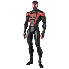 Medicom MAFEX Spider-Man Miles Morales Renewal Ver. display-ready packaging option