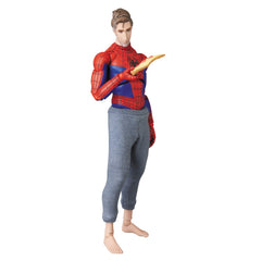 Medicom MAFEX Spider-Man Peter B Parker Renewal Ver stands at 160mm height