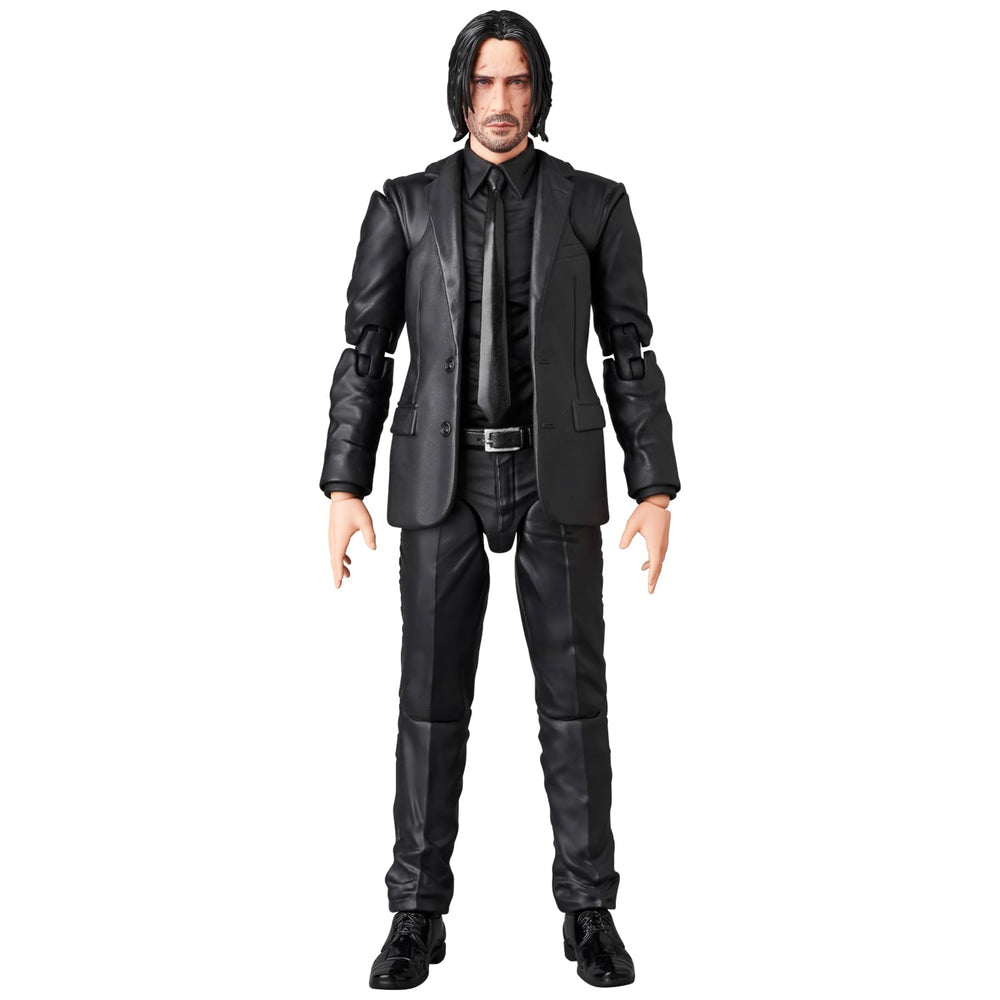 Medicom Toy John Wick MAFEX packaging art showcases premium design