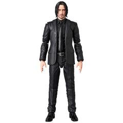Medicom Toy John Wick MAFEX packaging art showcases premium design