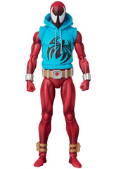 MEDICOM TOY Scarlet Spider Ver. 2.0 fabric costume hood enhances realism