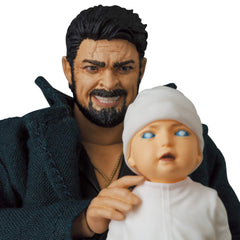 Medicom Toys William Billy Butcher head parts allow expressive facial variations