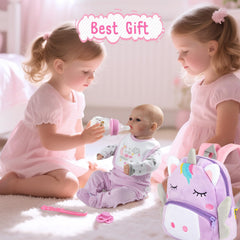 Medylove feeding bottle and magnetic pacifier—realistic accessories for interactive play