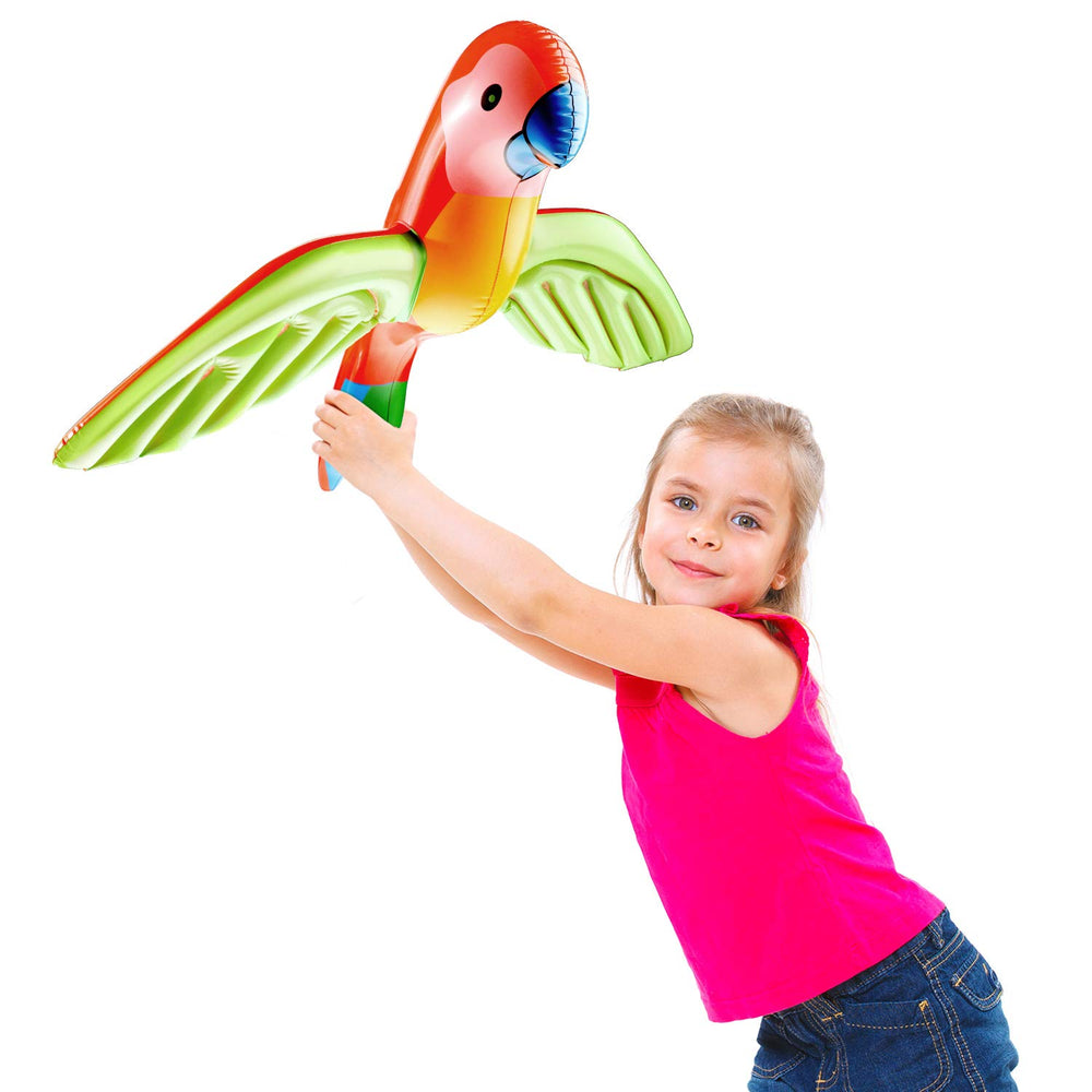 Meekoo lightweight PVC parrot decorations for easy setup