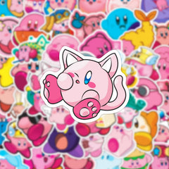 Meet Holiday Kirby stickers on skateboard add fun with durable color