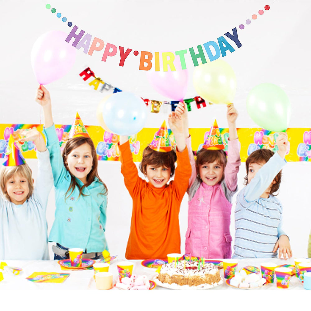 MEETINGU Easy-to-assemble banner with ribbon simplifies setup.
