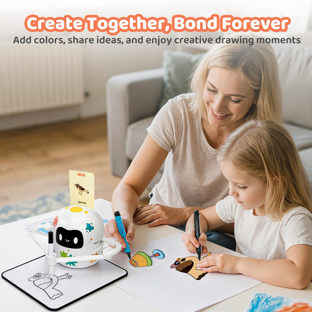 MeWaii Drawing Robot in silent mode for focused practice