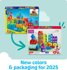 Mega Bloks First Builders storage-friendly design helps quick cleanup